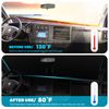 For 1996-2025 Chevy Express Car Windshield Sun Shade UV Block Window Cover Visor