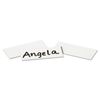 Quartet Magnetic Strips, 7/8-Inch x 2-Inch, Rewritable, White, 25 per pack (MWS)