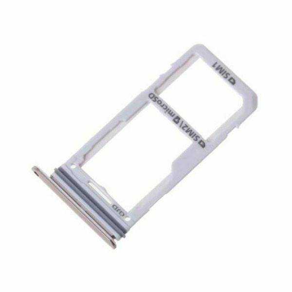 Gold Dual SIM Card + Micro SD Holder Slot Tray