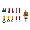 Radiator Fan Relay Kit Thermostat Temp Control Switch Sensor 175 To 185 Degree