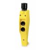 2-Button Start/Stop Pendant Push Button Station, 1NO/1NC, NEMA Rating 4X, Yellow