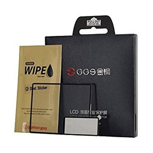 GGS LARMOR Self-Adhesive Optical Glass LCD Screen Protector for Canon EOS 5D Mark 4 - Transparent