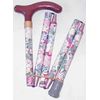 5 Tier Folding Cane (Wand) Wooden, Pink