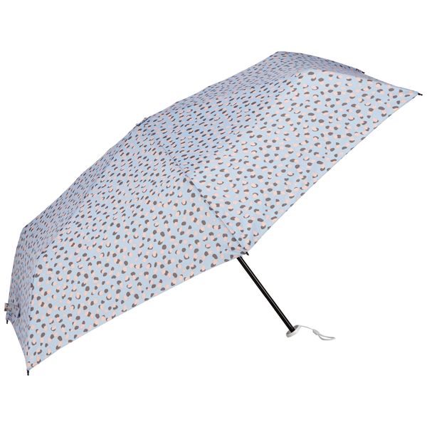 MOONBAT ESTA Teenage Dream Memphis Geometric Pattern Windproof Umbrella, Folding Umbrella, UV Protection, Women's, blue