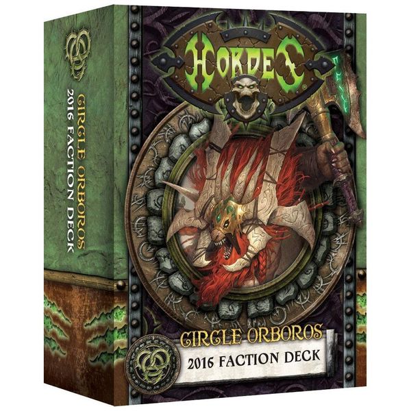 Privateer Press Miniatures Hordes: Circle Orboros 2016 Faction Deck Box
