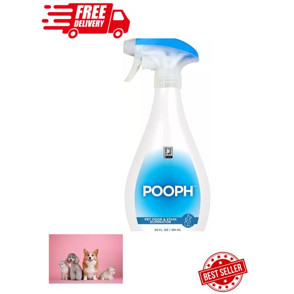 Pooph Pet Odor Eliminator,20 oz,Destroys the Stinking Smell Of Pet Bad Smell