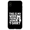 This Is My Work From Home Cool Remote Work Funny Cat Coffee Case for iPhone XS Max