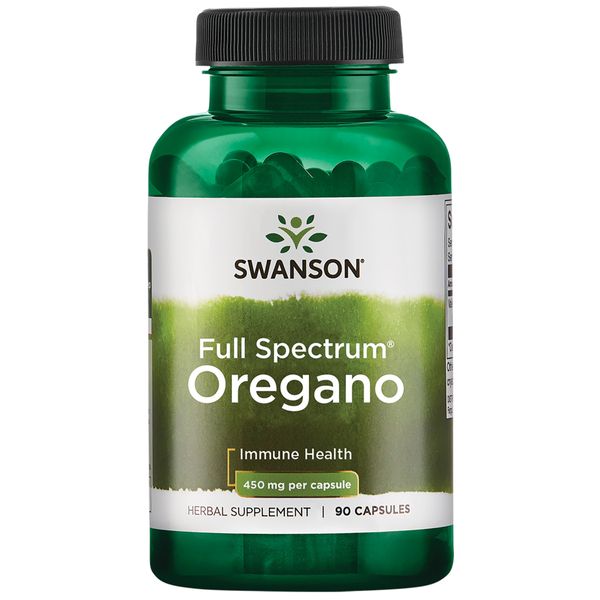 Swanson Oregano 450 mg 90 Capsules