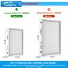Leadaybetter 8 Pack Vacuum Cleaner HEPA Filter Replacement for Sears Kenmore EF-2, Replace Part #86880……