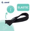 Jane Black Elastic Fabric Handlebar Cover for Pushchair