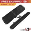 2Pack Black Upper + Lower Grille Shutter For Chevy Equinox Terrain 2018-2020