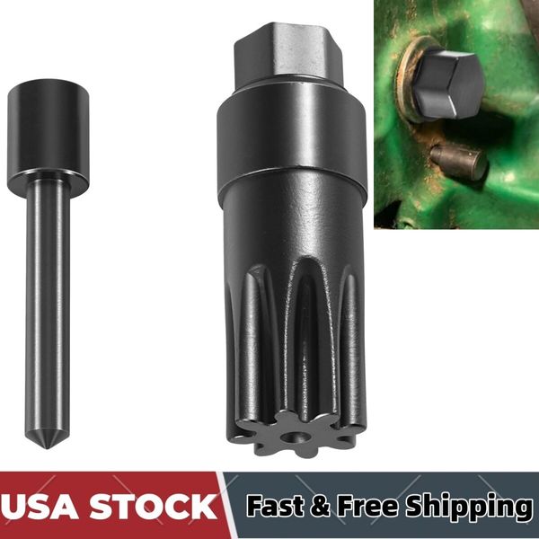 For John Deere -JDE83 & JDE81-4(TIMING LOCK) Engine Turning Tool &Timing Pin Kit
