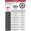 MONDEOLE Pre-Made Coils, 8 Types, 48 Pieces
