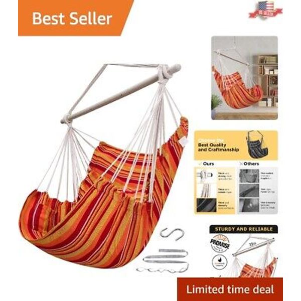 Pet & Family-Friendly Hammock Chair Swing - Easy Setup and Comfortable Enjoyment