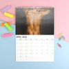 Personalised Hunks Calendar. A4 Wall Calendar
