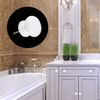 Sourcingmap Dormitory Round Bookcase Drawer Dresser Wardrobe Pull Handle Grip Knob 8pcs White