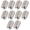 Externally Threaded Insert, Self Tapping Thread Insert Male Thread Extension Tool 12mm M5 X 0.8mm Male Thread M8 X 1.25mm Length 12mm