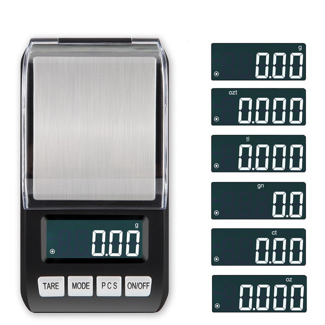 200g x 0.01g Mini Digital Scale LCD Electronic Capacity Balance Diamond  Jewelry Weight Weighing Pocket Scales With Retail Box