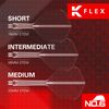 TARGET K-FLEX SHAPE/NO6 FLIGHT (26MM INTERMEDIATE, WHITE)