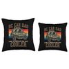 RC Car Dad Like A Regular Dad But Cooler Remote Control Car Throw Pillow