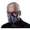 GVS Filter Technology SPR299 Elipse P3 Dust Half Mask Respirator, Filters Ready Fitted, Small/Medium, Blue
