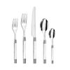 Capdeco Conty White 5-Piece Place Setting