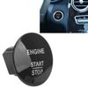 Engine Start Stop Button, ABS Alloy Start Push Button, 2215450714 Ignition Button Switch Replacement for Mercedes‑Benz CL550 E350 CLS350(Black)