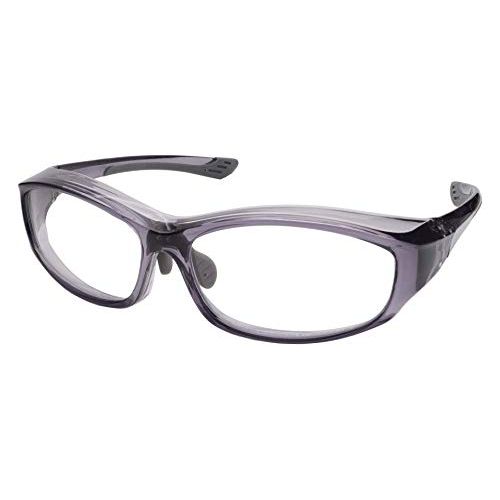 ATHLLY SAFETY SFG-005-1 High Performance Safety Glasses, Clear Gray/Clear