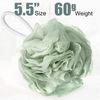 32 Pcs Bath Sponge Shower Loofahs Bulk 60 g Bamboo Charcoal Body Shower Sponge Large Mesh Puff Soft Scrubber for Men and Women Exfoliating Shower Pouf Balls with Bathing Accessories (Bright)