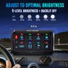 8 Gang Switch Panel Car Marine Boat Power LED Light Bar Touch Button Control Box