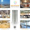 UL DLC LED Corn Cob Light 120W Replace 400W Metal Halide Plot Shoebox E39 Lights