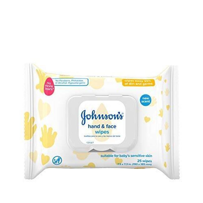 Disposable Hand & Face Cleansing Wipes, Pre-Moistened Wipes Gently