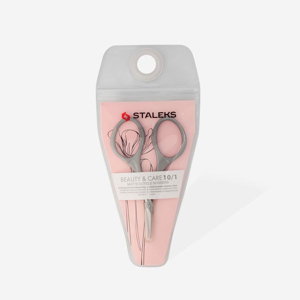 Staleks Cuticle Scissors Beauty & Care 10/1 - Pack of 1 - Model SBC-10/1