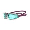 Speedo Unisex Children's Hydropulse Swimming Goggles Comfortable Fit Adjustable Design Anti-Fog Waterproof Swimming Goggles Deep Plum/Clear/Light Blue, One Size