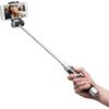 Pictar Smart Selfie Stick with Rechargeable Battery, Black & Silver