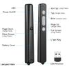 Kinizuxi Presentation Clicker Pointer with Lanyard, 100M Wireless Presenter Remote PPT PowerPoint Clicker, 2.4GHz Presentation Pointer Slide Advancer for Mac Computer Laptop