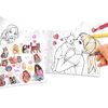 Depesche TOPModel 12713 Kitty and Doggy Colouring Book