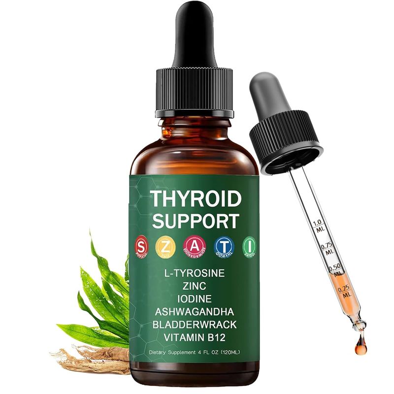 Kindled Thyroid Support Drops - Actora Liquid Drops Formula with ...