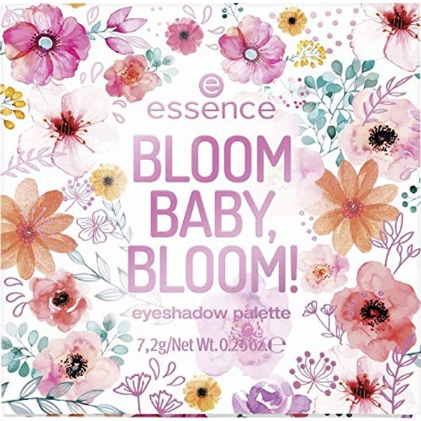 Essence BLOOM BABY, BLOOM! Eyeahadow Palette Inhalt: 7,2g Lidschattenpalette mit 9 unterschiedlichen Farben. Lidschatten