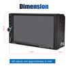 7" Car Stereo Head Unit Radio MP5 Wireless Carplay Android Auto USB 2 DIN Camera