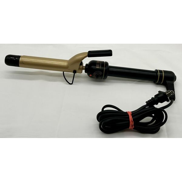 Hot Tools 1" Flipper Less Curling Wand - Gold Ceramic/Titanium up to 430°F