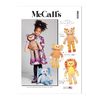 McCall's M8333OS Craft Stuffed Craft OS (Einheitsgröße)