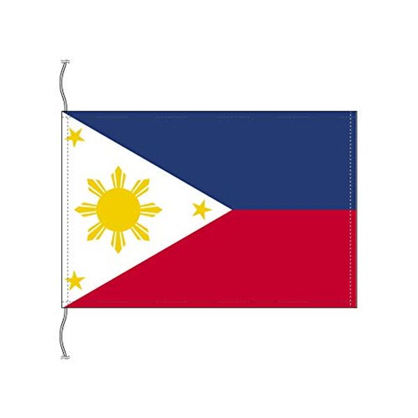 Philippines [Tabletop Flag Flag 16 × 24 cm with high-grade TR]
