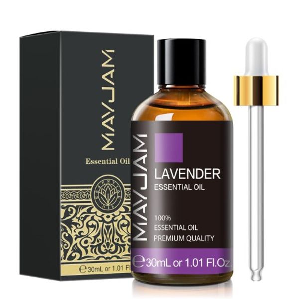 MAYJAM Essential Oil Lavender 30ml Massage Oil Aromatherapy Oil Essential Oil 100% Natural Gift