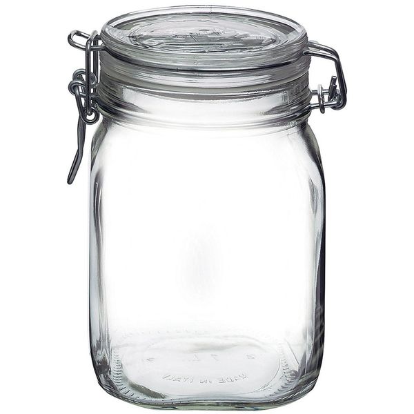 Bormioli Rocco Swing Top Glass 1.0 L (Pack of 1)