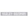Harley-Davidson White Western Font Windshield Decal CG3760