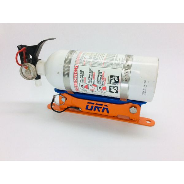 Quick Release Fire Extinguisher Mount - Weld on / Clamp on