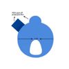 Direct-Fit, Windshield RAIN SENSOR GEL PAD,  FOR CADILLAC: ESCALADE / SRX