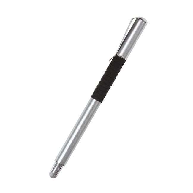 Emplan 024051-16 Stylus Pen, 2-in-1, Silver