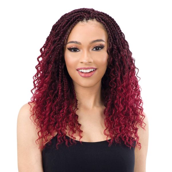 FreeTress Crochet Braids Boho Hippie Braid 12" (GREY)